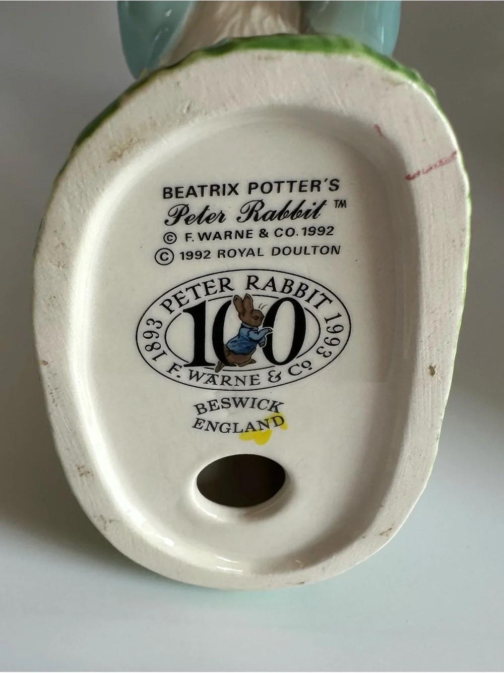 Royal Doulton Beatrix Potter 100th Anniversary “Peter Rabbit”